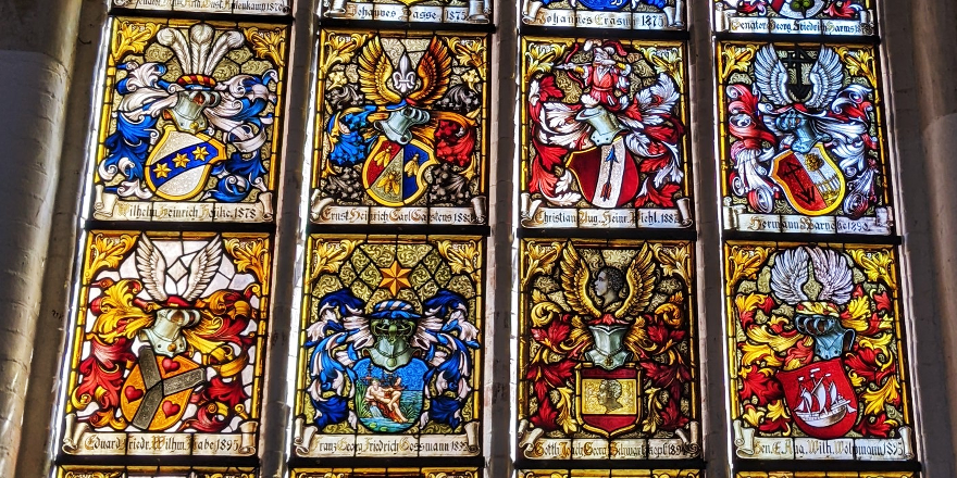 Stained glass - Heiligen-Geist-Hospital