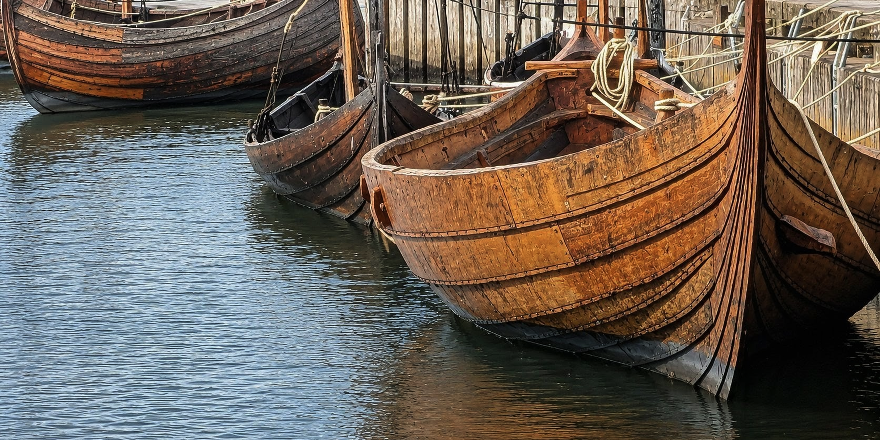 Viking trading ship